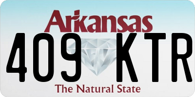 AR license plate 409KTR