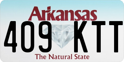 AR license plate 409KTT