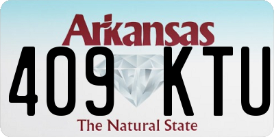 AR license plate 409KTU