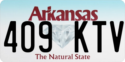 AR license plate 409KTV