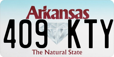 AR license plate 409KTY