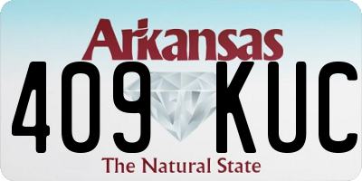 AR license plate 409KUC