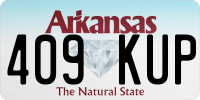 AR license plate 409KUP