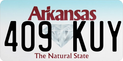 AR license plate 409KUY