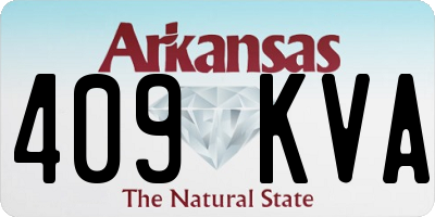 AR license plate 409KVA