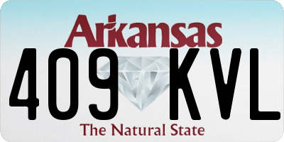 AR license plate 409KVL
