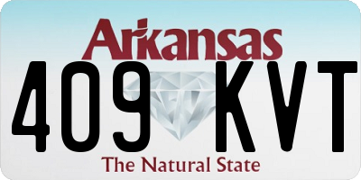 AR license plate 409KVT