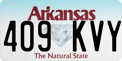 AR license plate 409KVY
