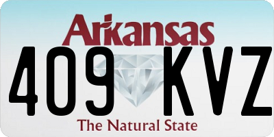 AR license plate 409KVZ