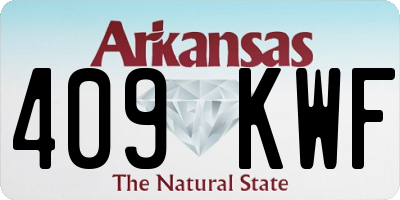 AR license plate 409KWF