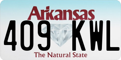 AR license plate 409KWL