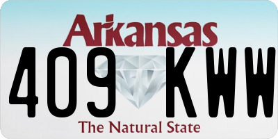 AR license plate 409KWW