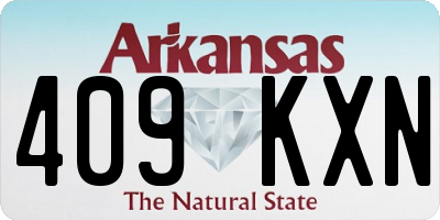 AR license plate 409KXN