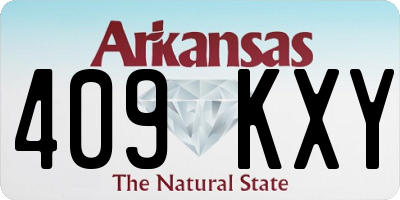 AR license plate 409KXY