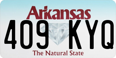 AR license plate 409KYQ