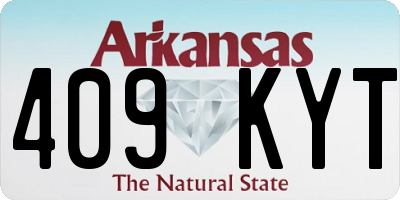 AR license plate 409KYT