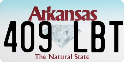 AR license plate 409LBT