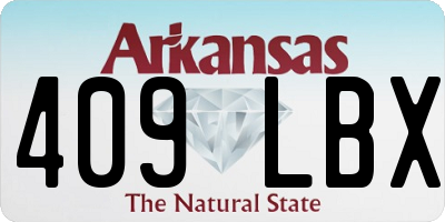 AR license plate 409LBX