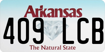 AR license plate 409LCB