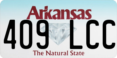 AR license plate 409LCC
