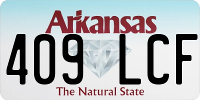 AR license plate 409LCF
