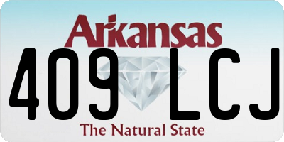 AR license plate 409LCJ