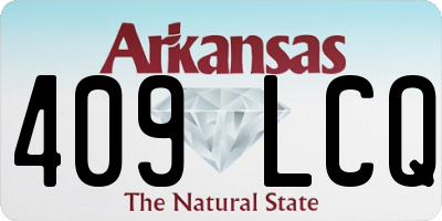 AR license plate 409LCQ
