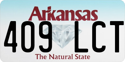 AR license plate 409LCT