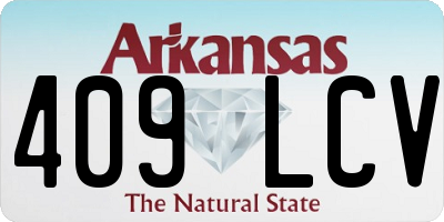 AR license plate 409LCV