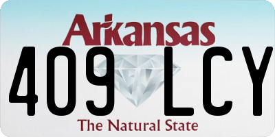 AR license plate 409LCY