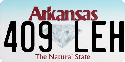 AR license plate 409LEH