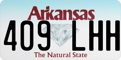 AR license plate 409LHH