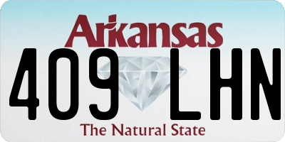 AR license plate 409LHN