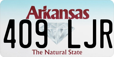AR license plate 409LJR