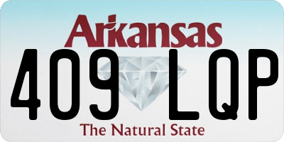 AR license plate 409LQP