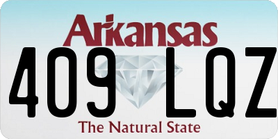 AR license plate 409LQZ