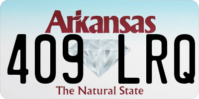 AR license plate 409LRQ