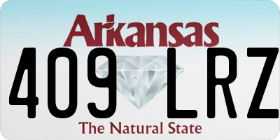 AR license plate 409LRZ