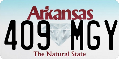 AR license plate 409MGY