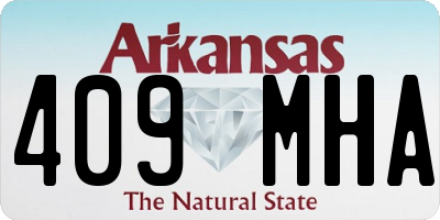AR license plate 409MHA
