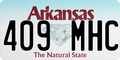 AR license plate 409MHC