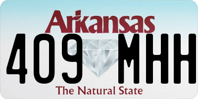 AR license plate 409MHH