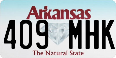 AR license plate 409MHK