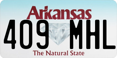 AR license plate 409MHL