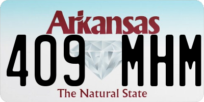 AR license plate 409MHM