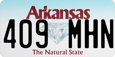AR license plate 409MHN