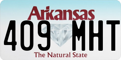 AR license plate 409MHT