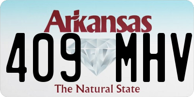 AR license plate 409MHV