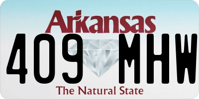 AR license plate 409MHW