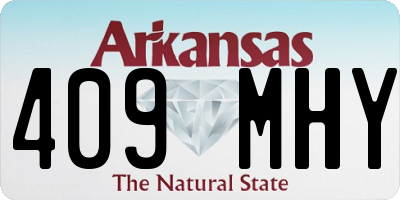 AR license plate 409MHY
